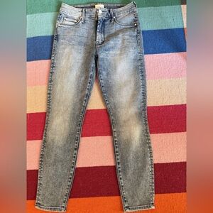 MOTHER DENIM- The Looker Skinny Ankle Jean SIZE 27. In Twice Shy